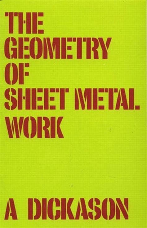 geometry of sheet metal work pdf|The geometry of sheet metal work for students and craftsmen.